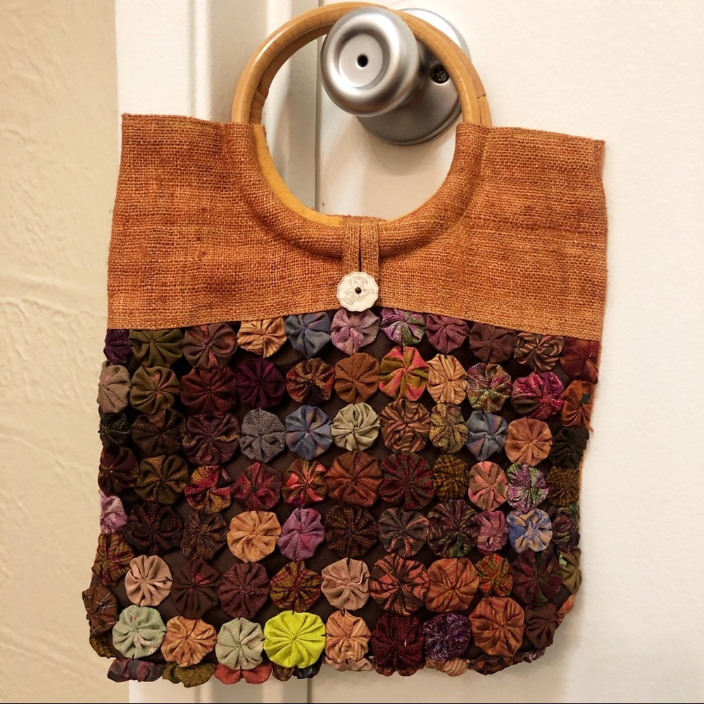 New Handmade Fabric Women Bag